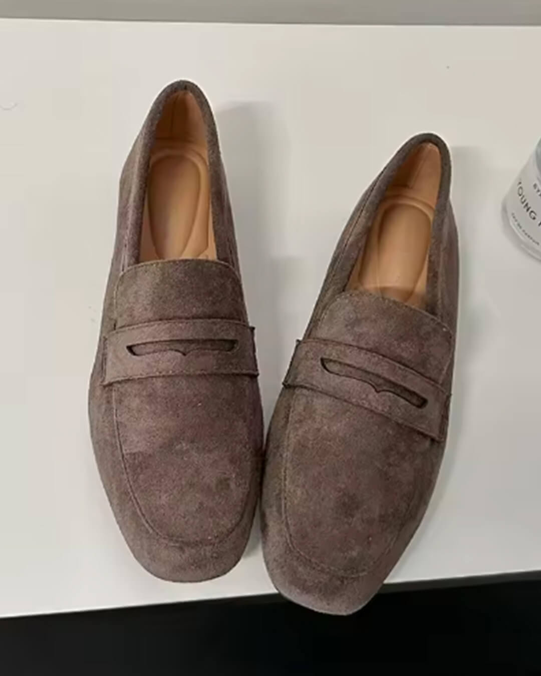 Adira Suede Slip-On Loafers