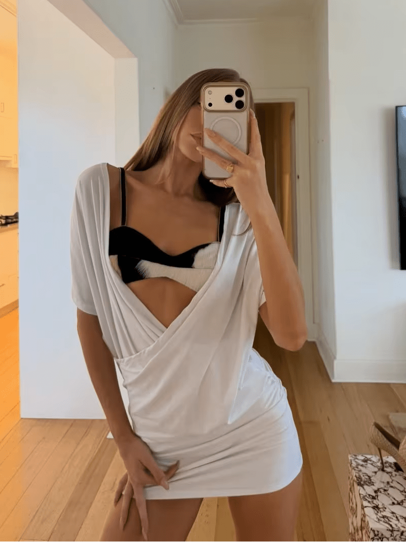 Aishla rynket minikjole