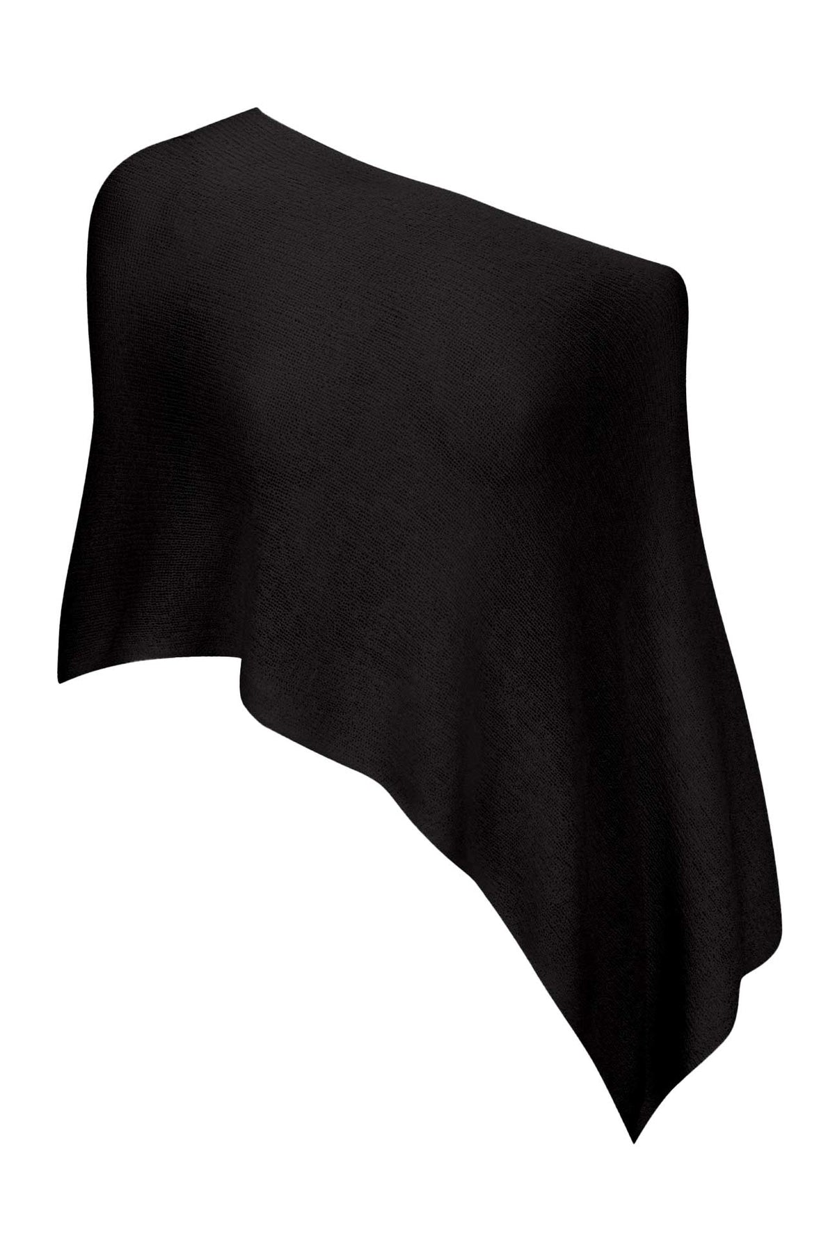 Asymmetrisk gjennomsiktig ponchotopp