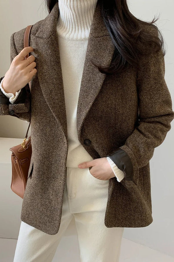 Belle blazer med oversized passform