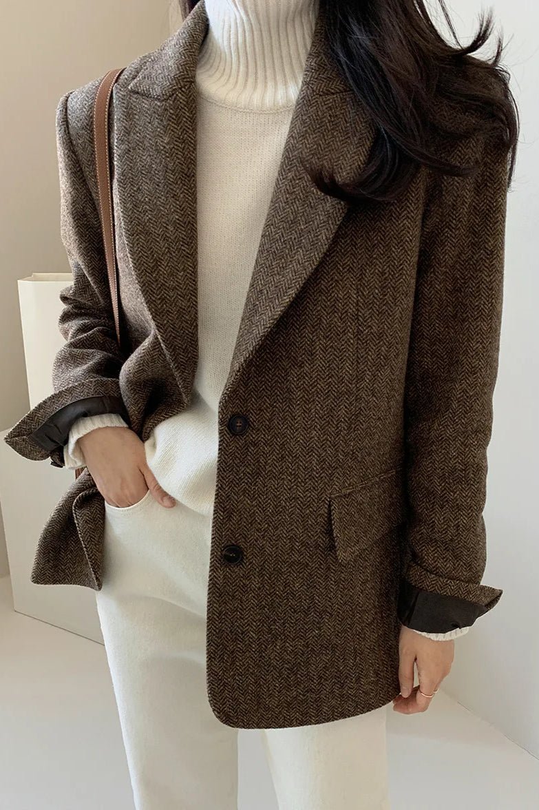 Belle blazer med oversized passform