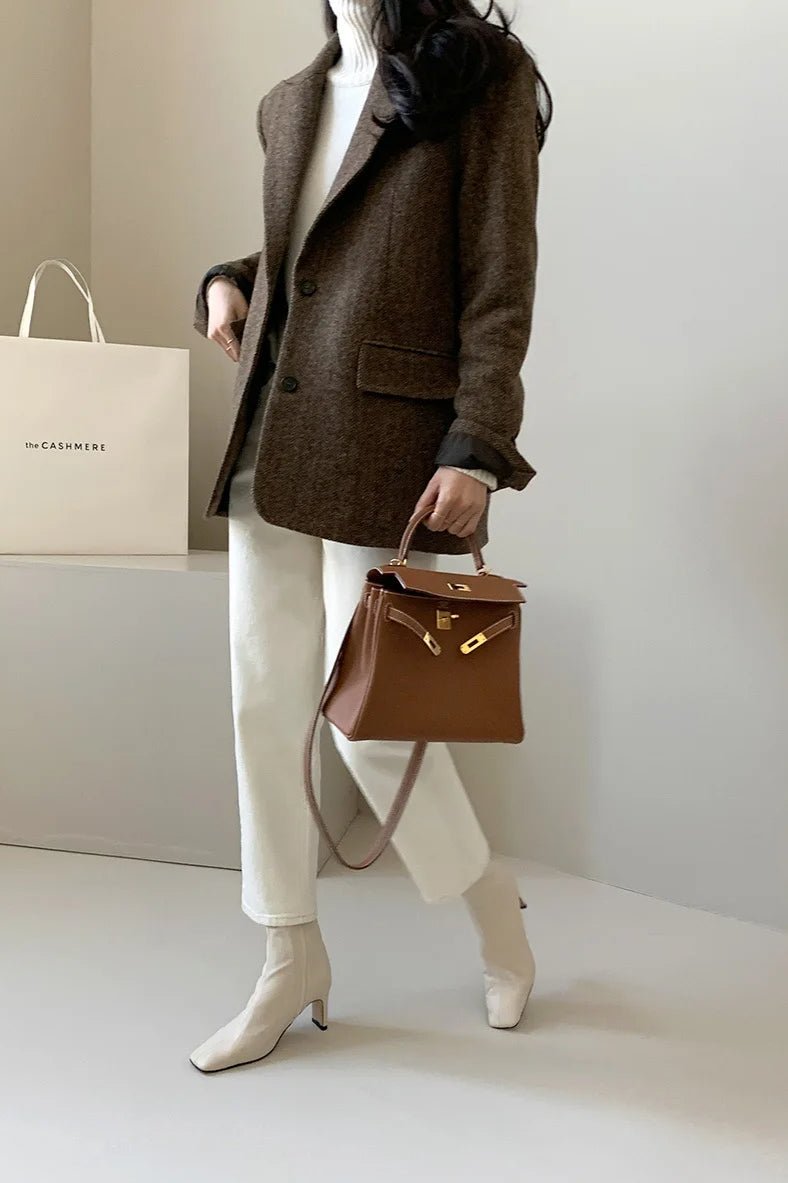 Belle blazer med oversized passform