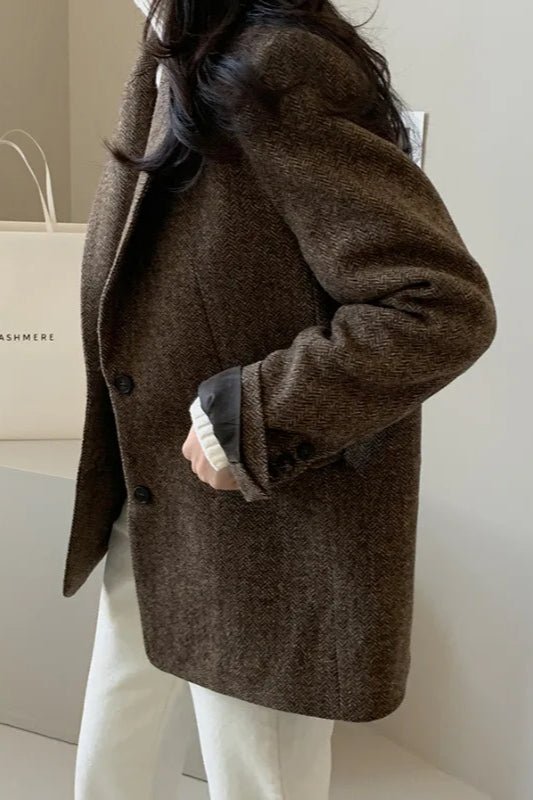 Belle blazer med oversized passform