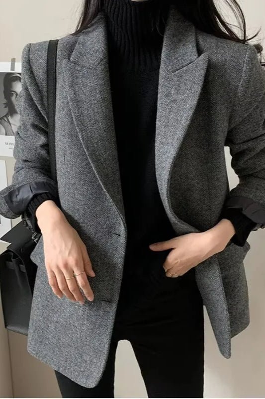 Belle blazer med oversized passform
