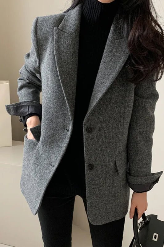 Belle blazer med oversized passform