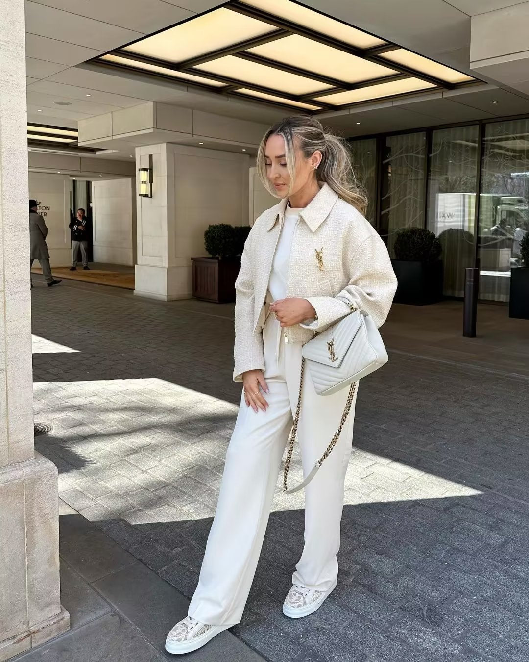 Ciara Collared Boucle Jacket