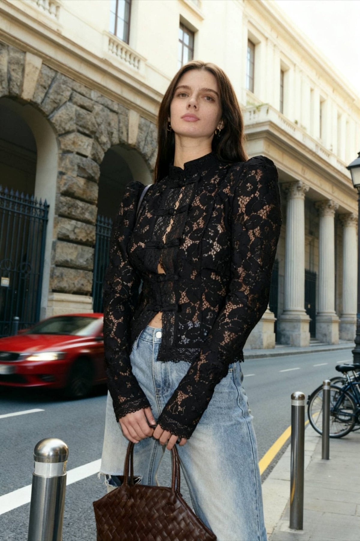 Claire elegant blondetopp