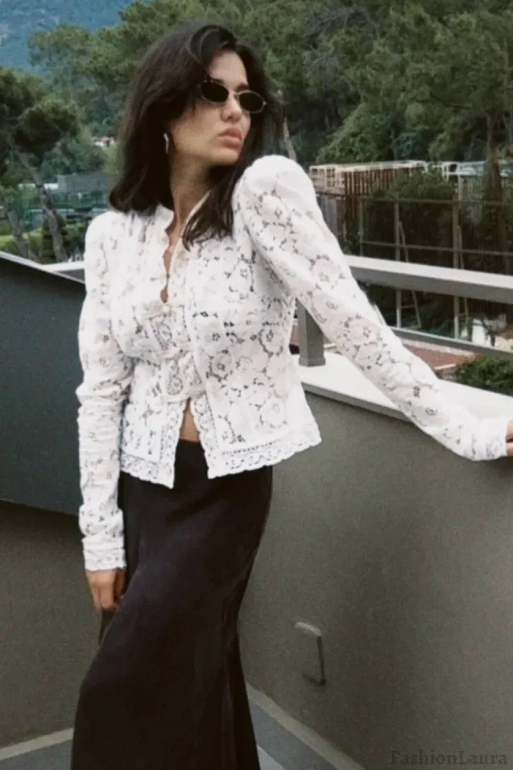 Claire elegant blondetopp