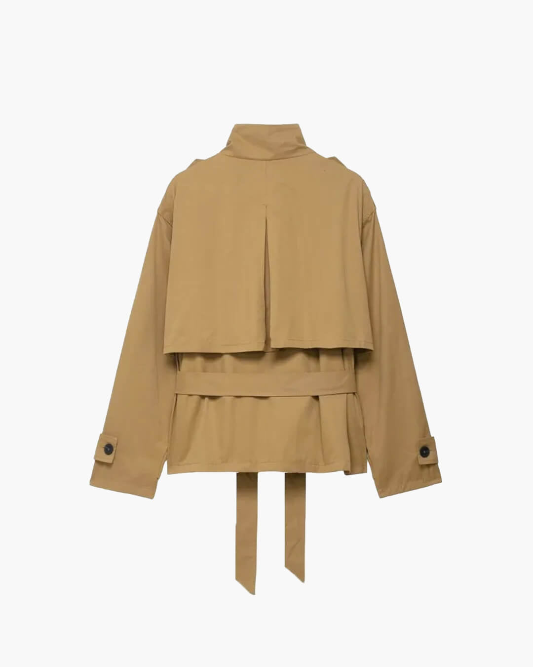 Claire kort trenchcoat- og skortsett