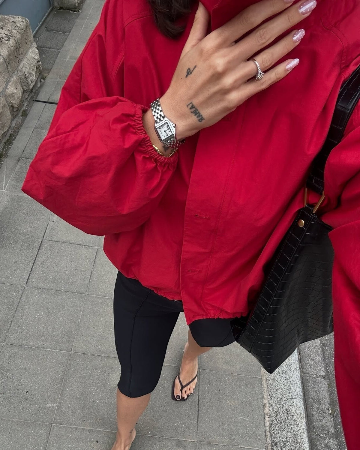 Clara jakke med høy hals