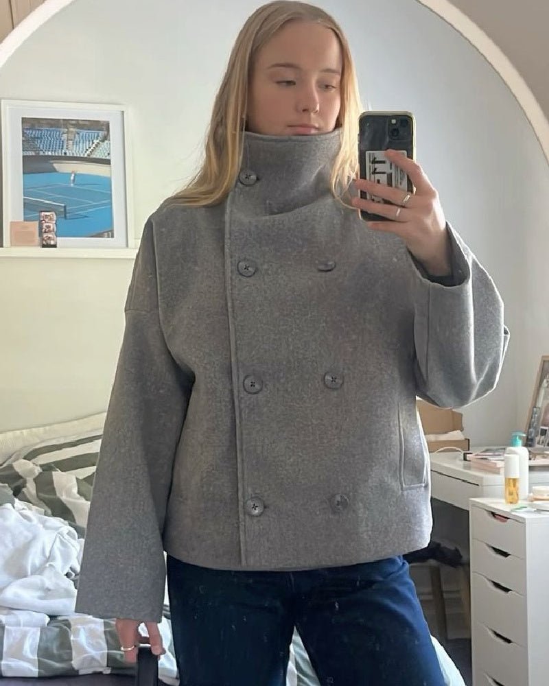 Clarissa-jakke med ståkrage