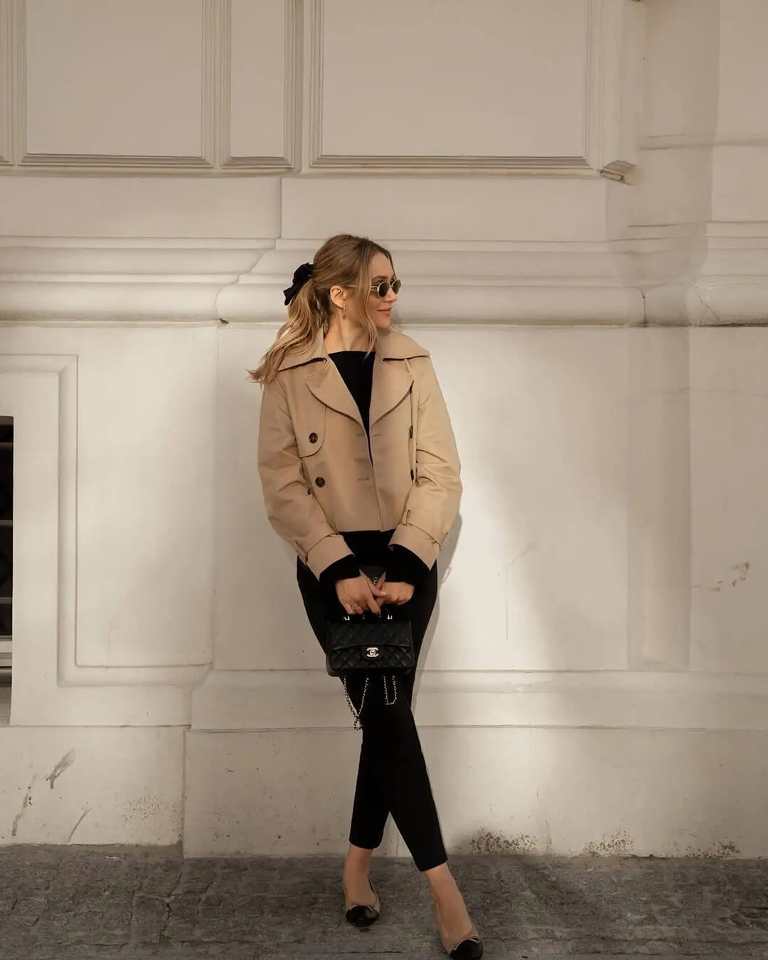 Clarisse Short Trench Coat