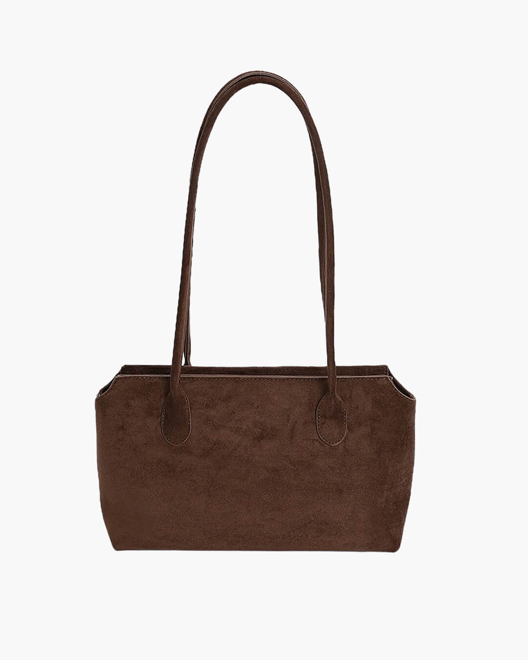 Claudine Faux Suede Shoulder Bag