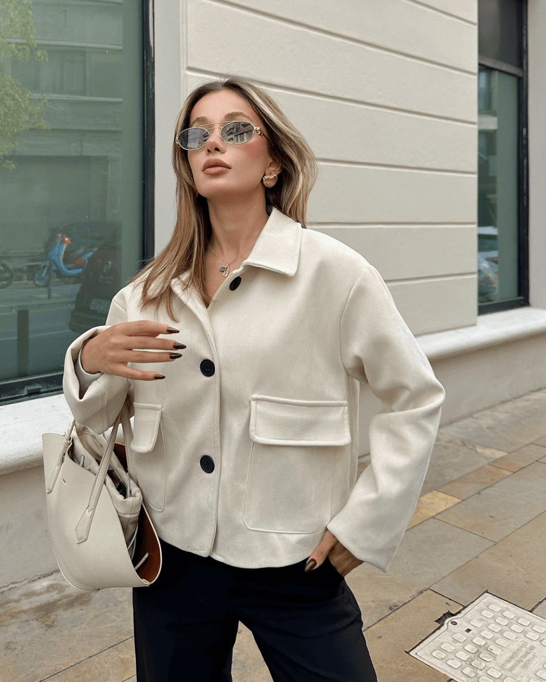Elara Suede Jacket