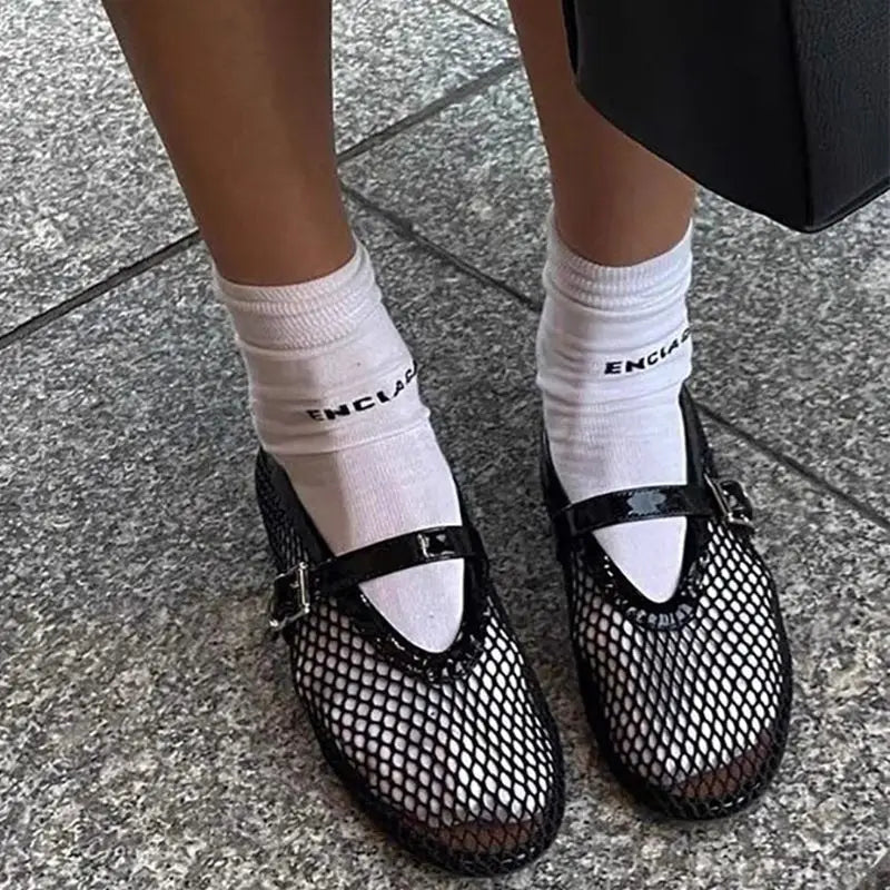 Elena ballerinasko i mesh
