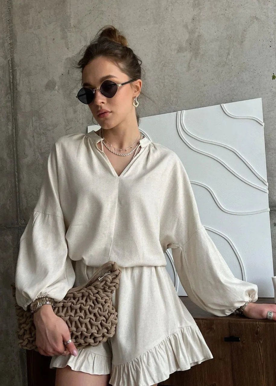 Emilia Cotton Lounge Set