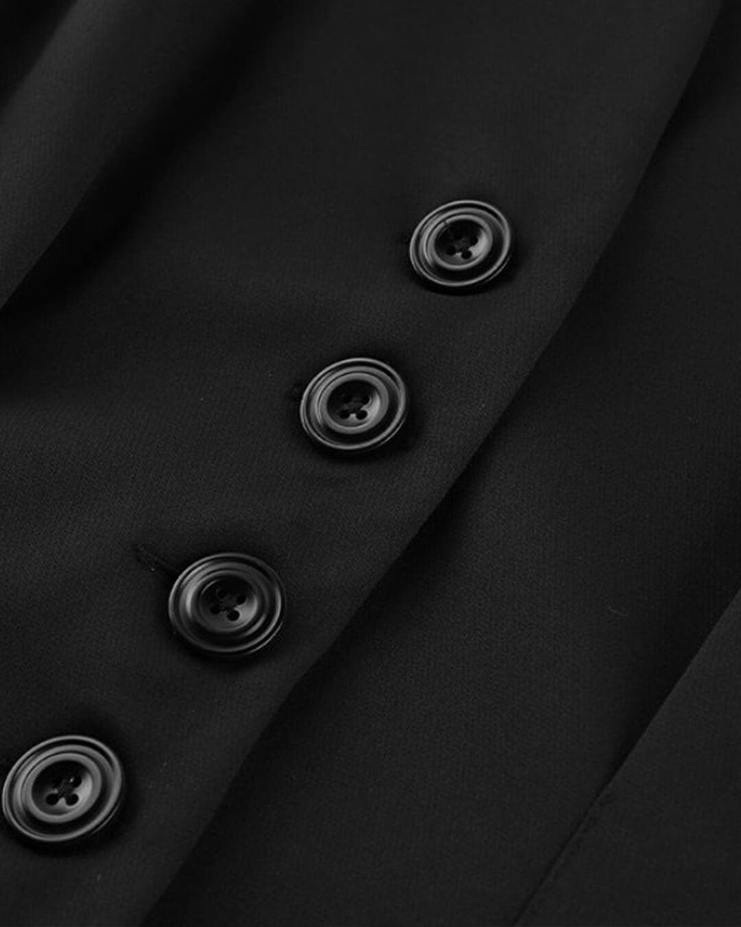 Empress blazer med rynket midje og V-hals