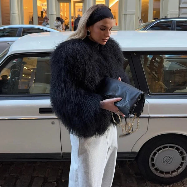 Faux Fur Jacket