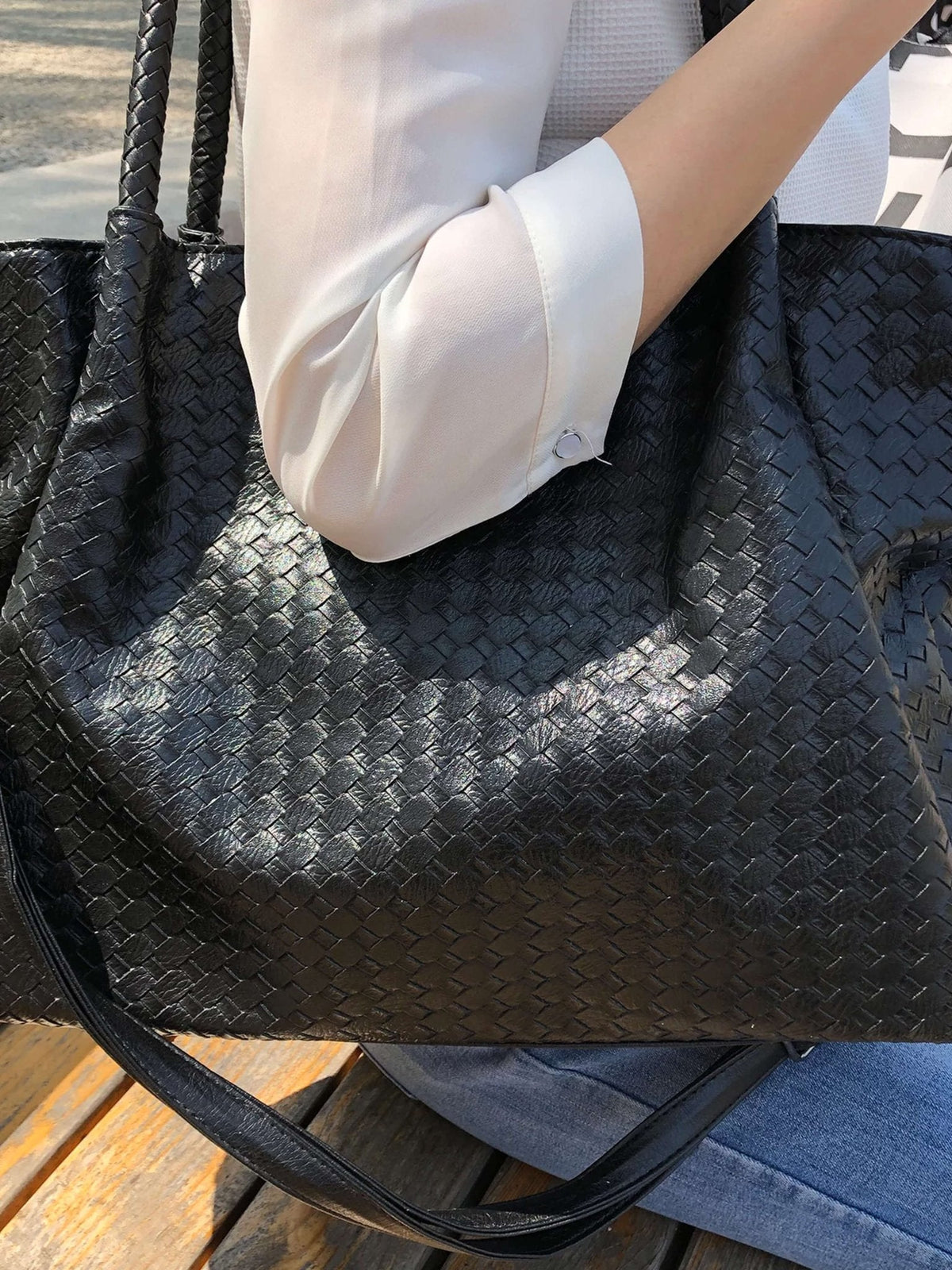 Gracie-vevd veske XL