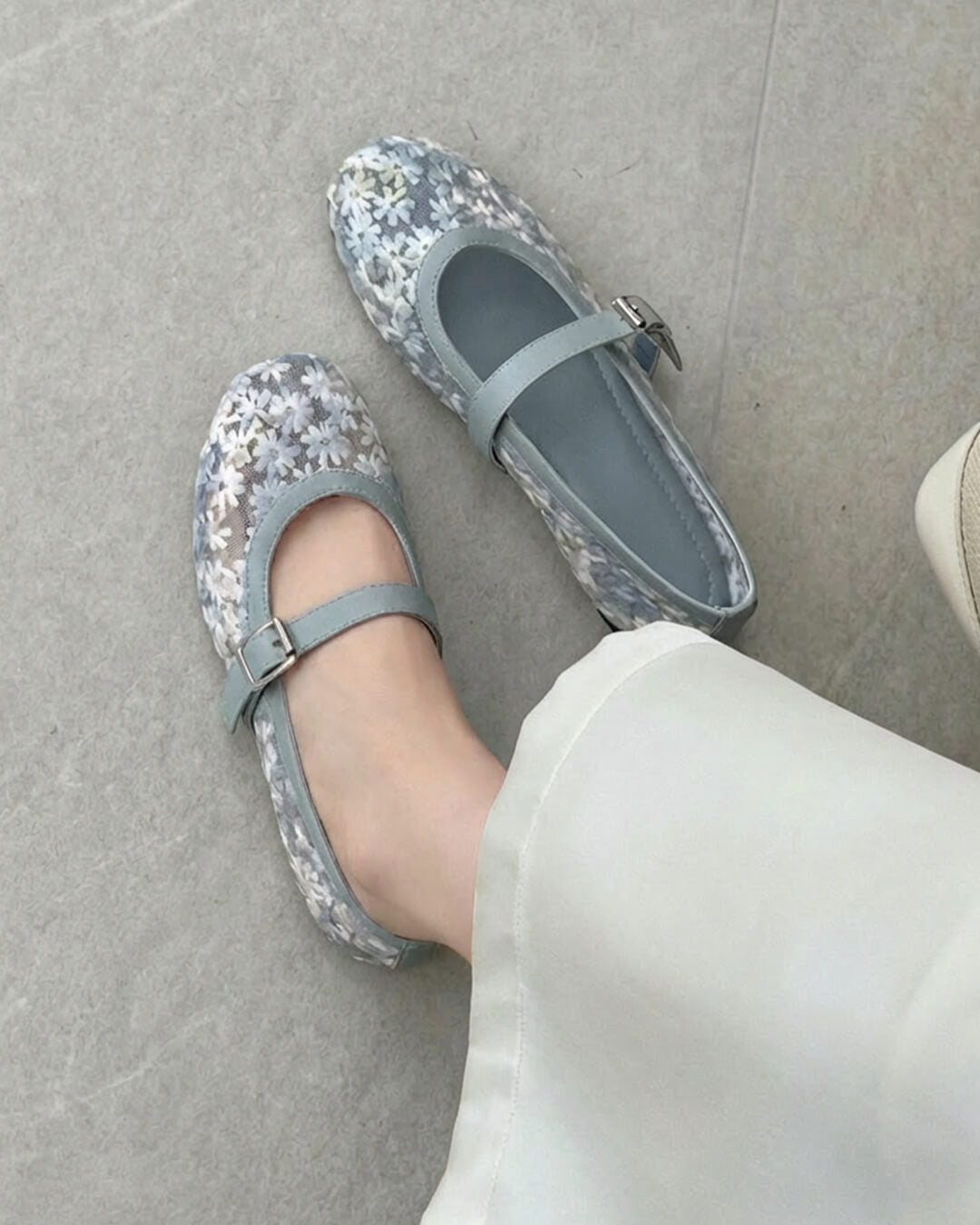 Helen Mary Jane-ballettsko i mesh