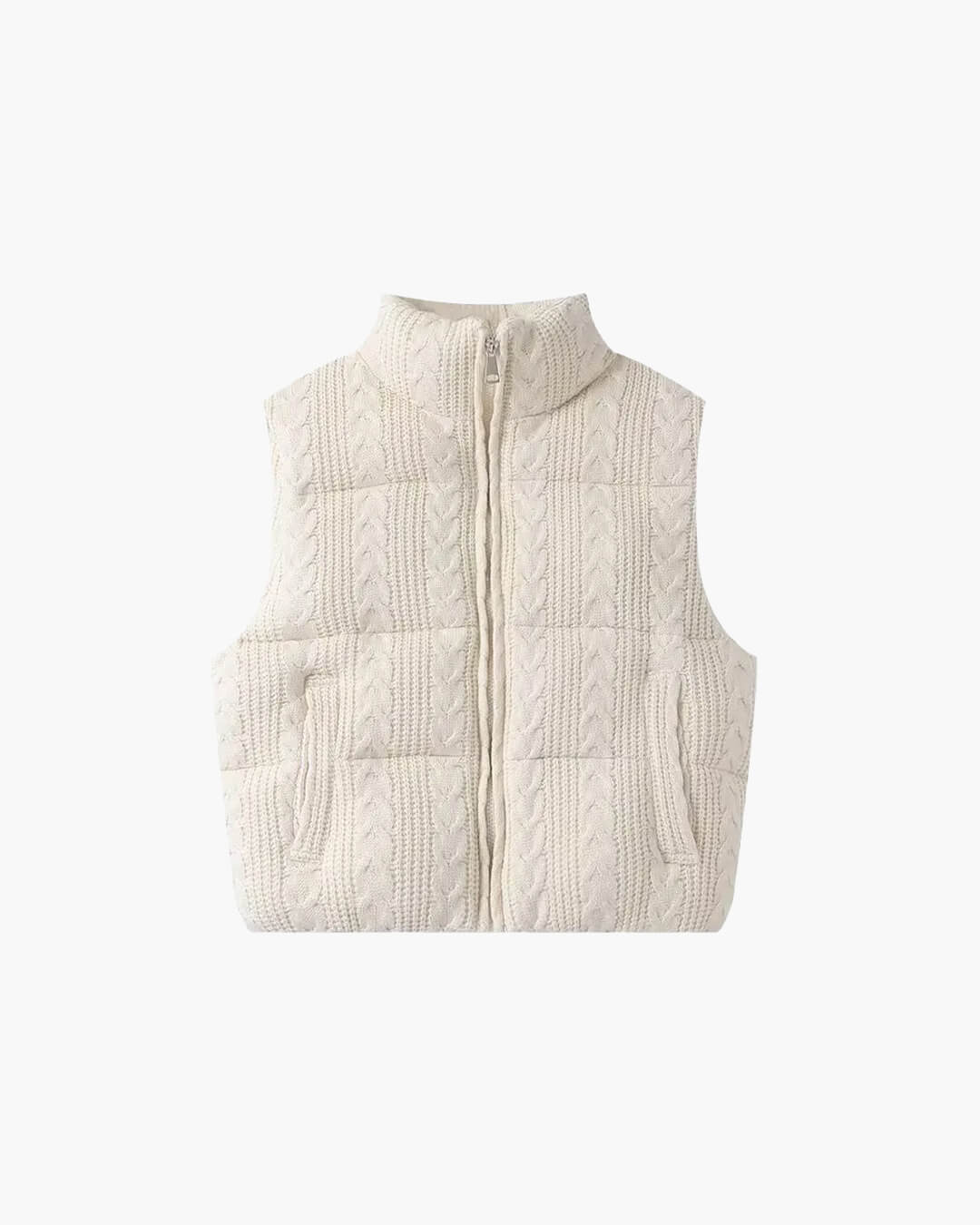 Jayden strikket ermeløs vest