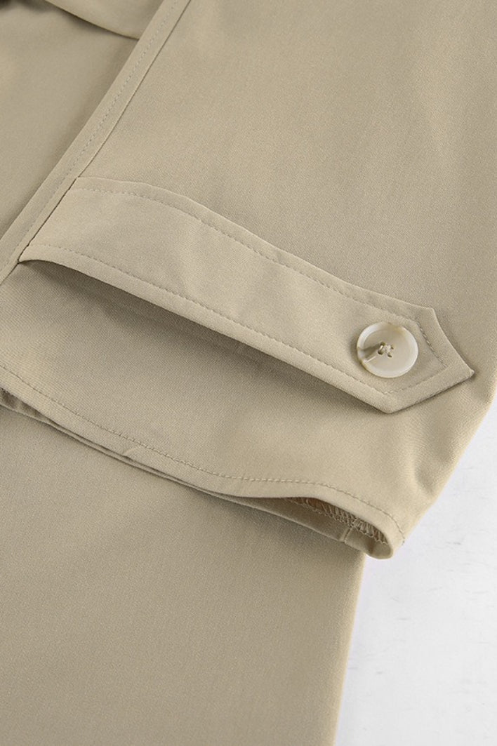Joanna trenchcoat med belte og omslagsdesign