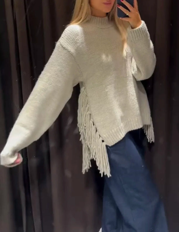 Kelly Tassel Knit Sweater