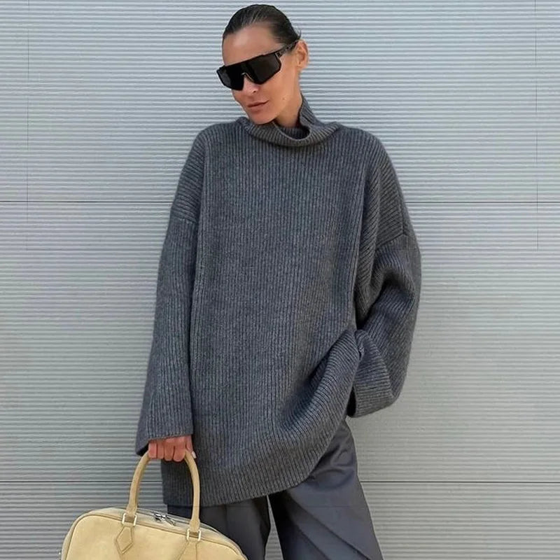 Hedda oversized strikkekjole