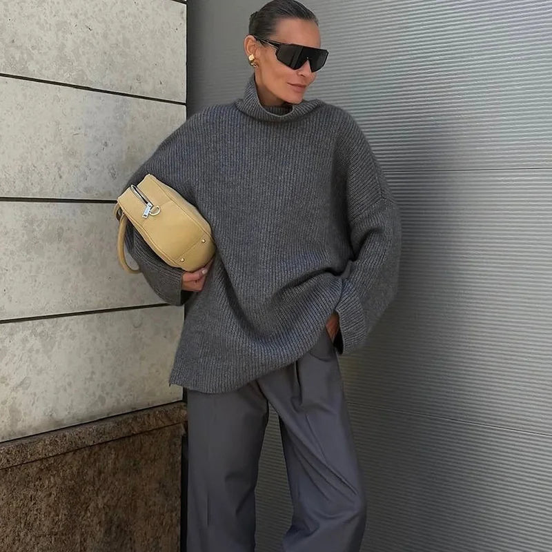 Hedda oversized strikkekjole