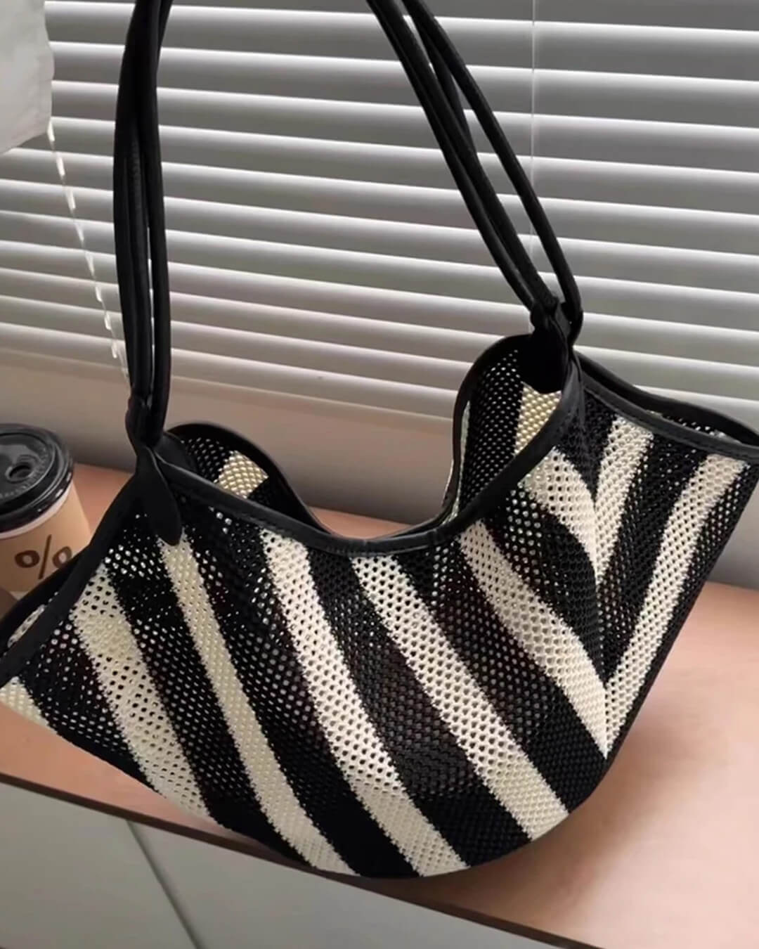 Liam Woven Crossbody Bag