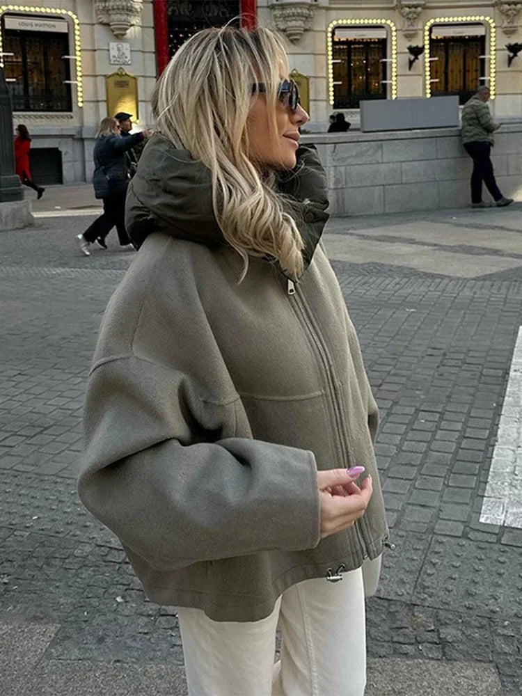 Marie jakke med hette
