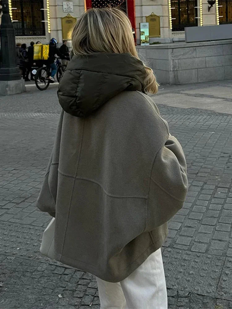 Marie jakke med hette