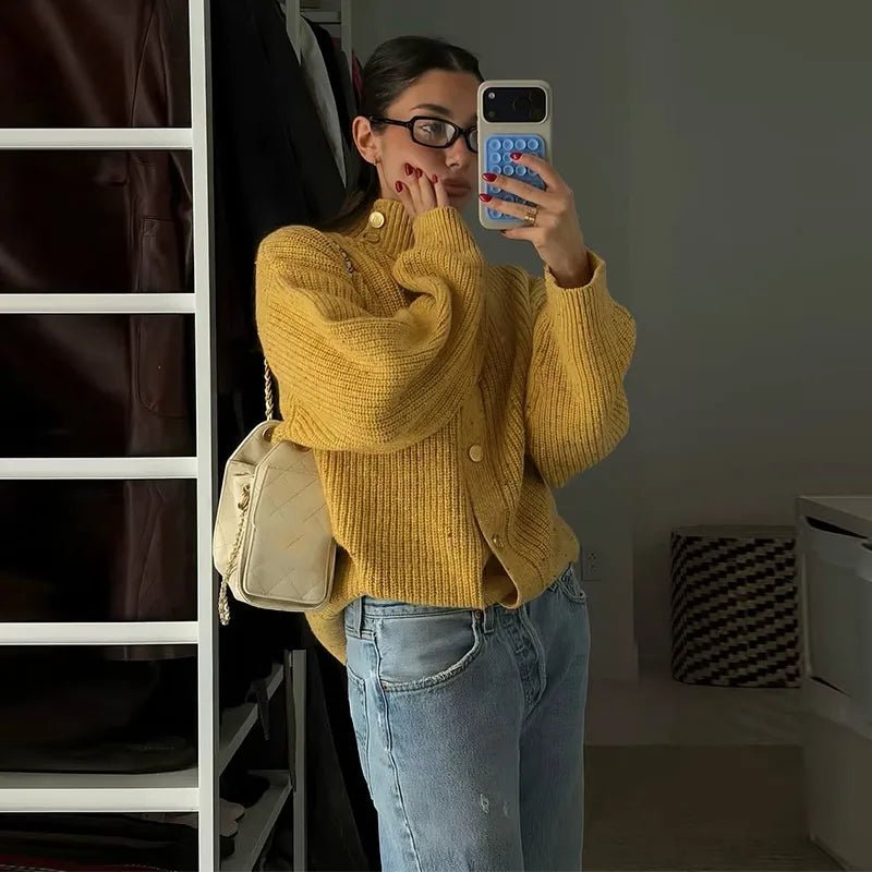Nicola oversized strikket cardigan