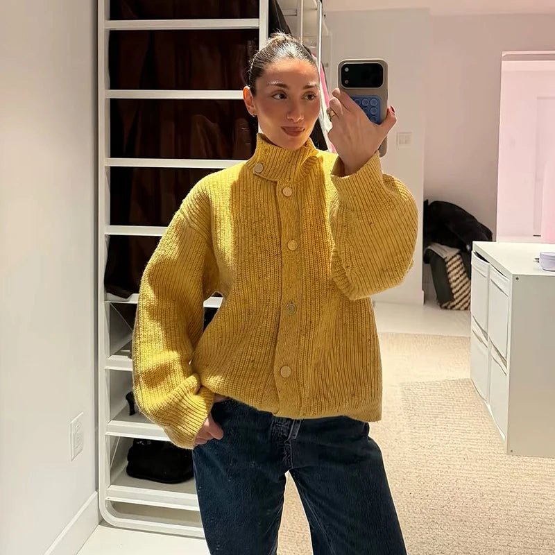 Nicola oversized strikket cardigan