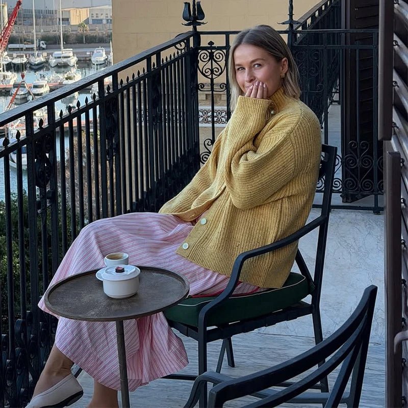 Nicola oversized strikket cardigan
