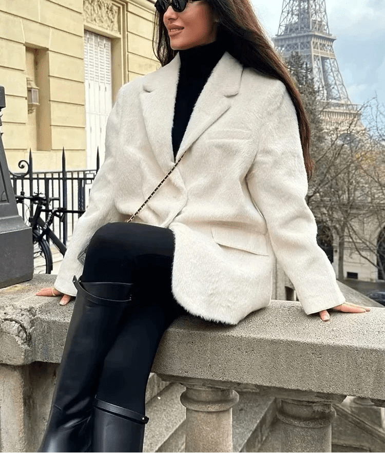 Noemi strukturert blazer