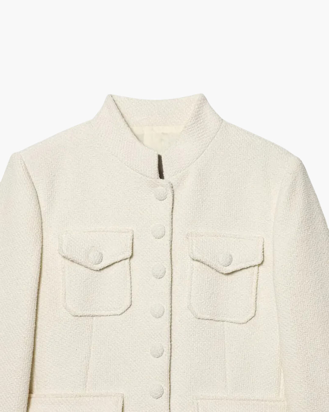 Ophelia blazer med knapper foran og lommer