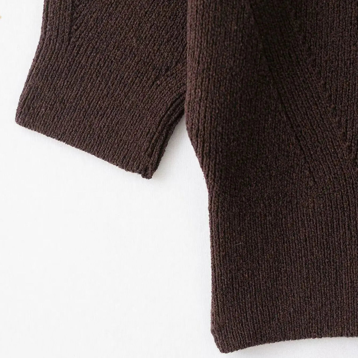 Paloma sømløs strikket crop-topp