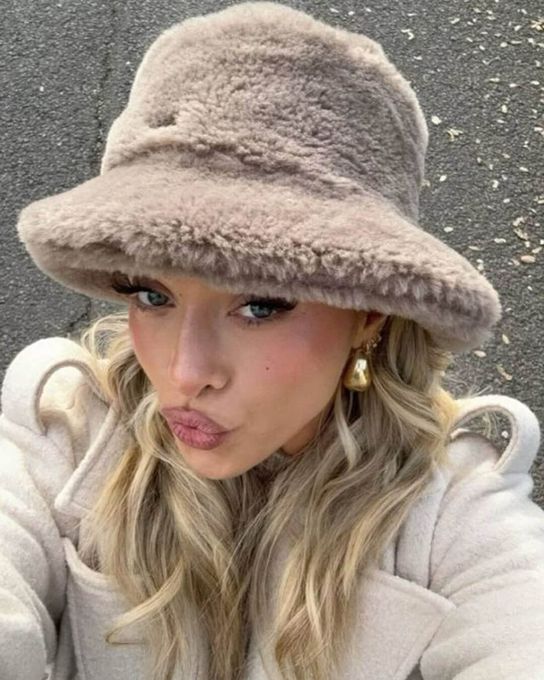 Pauleen lodden bøttehatt