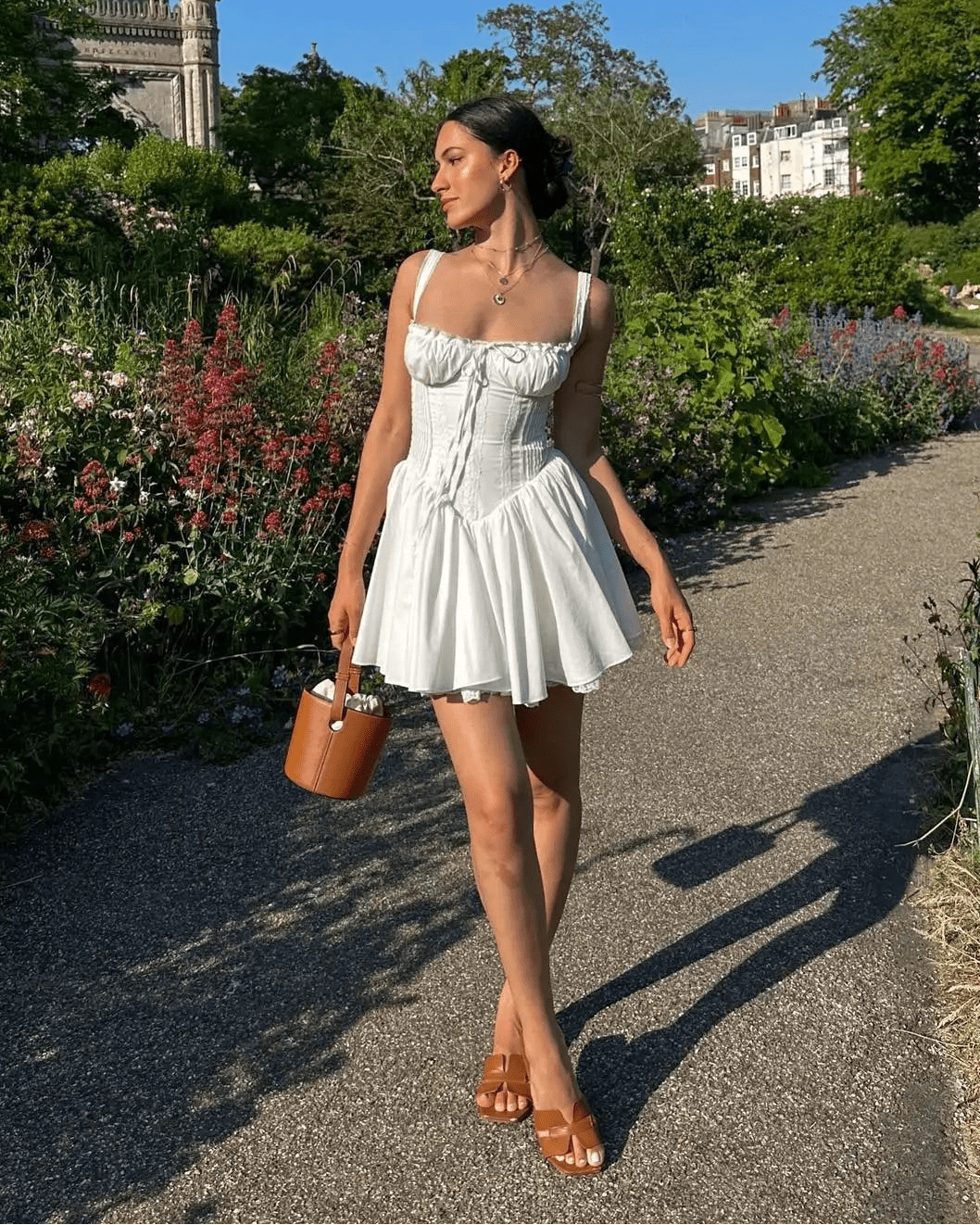 Perrine korsettminikjole