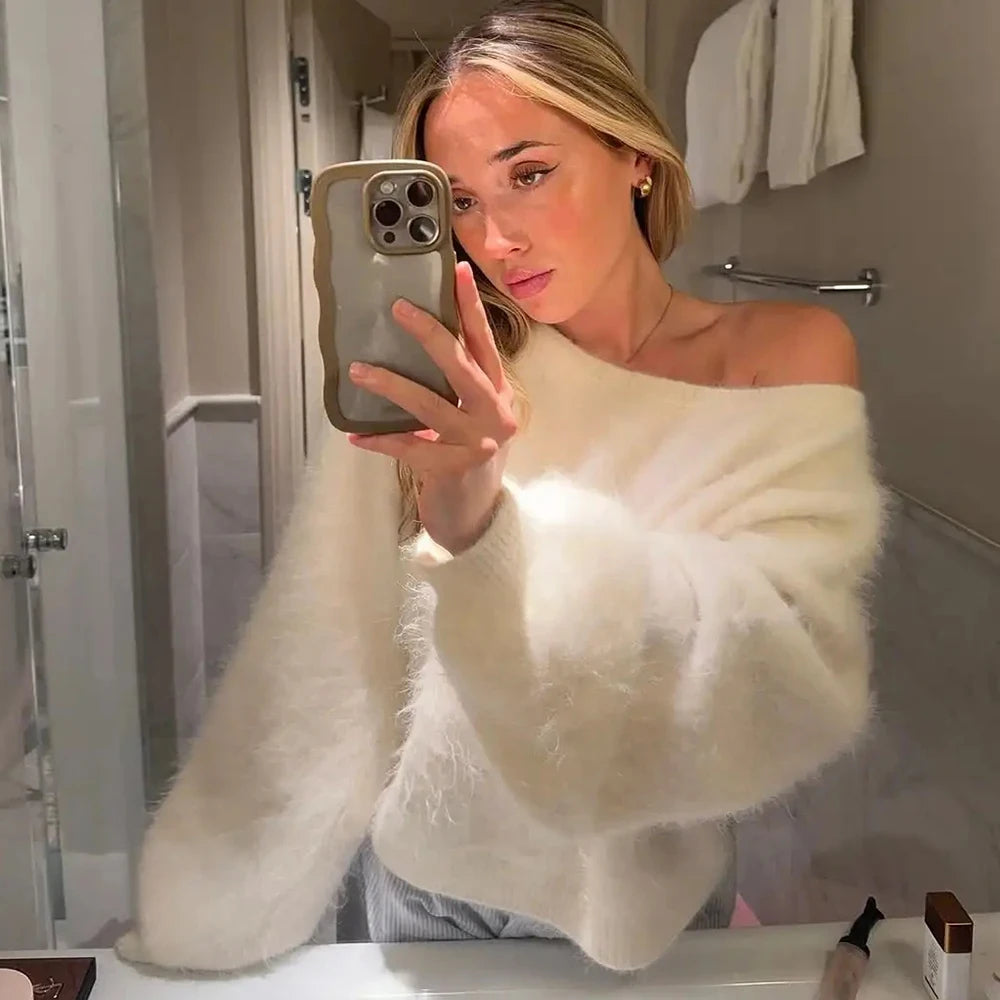 Oversized plysjgenser