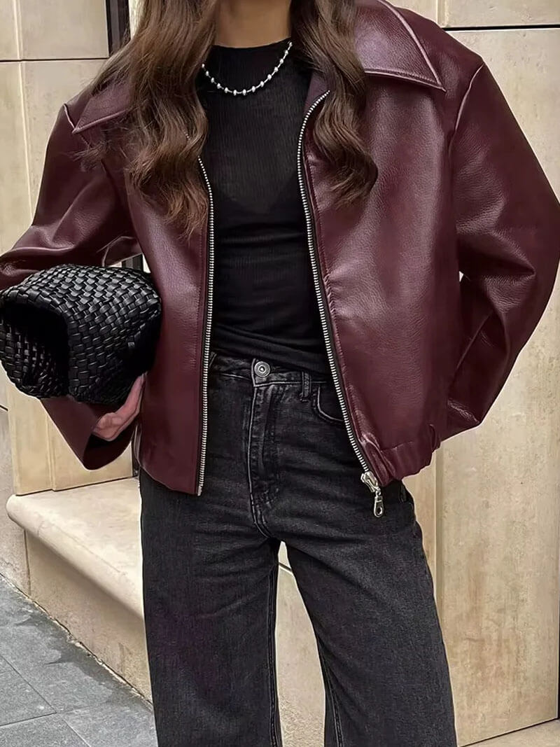 Romy skinnjakke