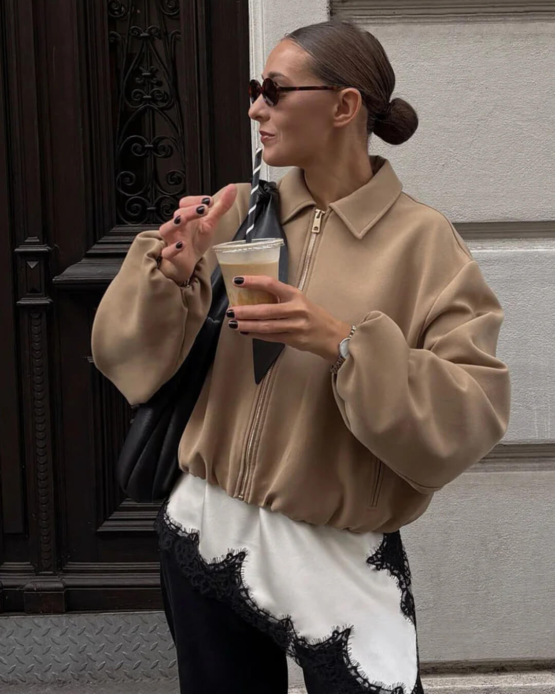 Seraphina Puffed Bomber Jacket