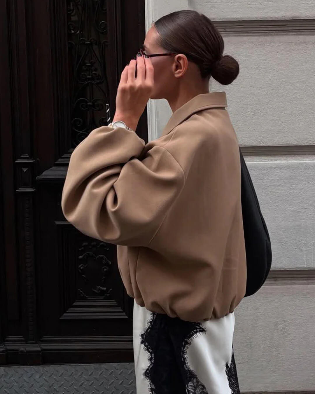 Seraphina Puffed Bomber Jacket