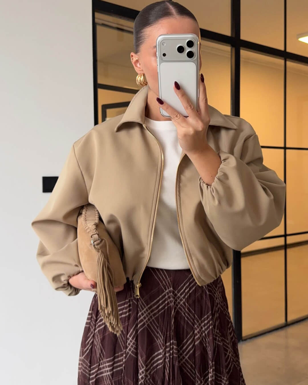 Seraphina Puffed Bomber Jacket