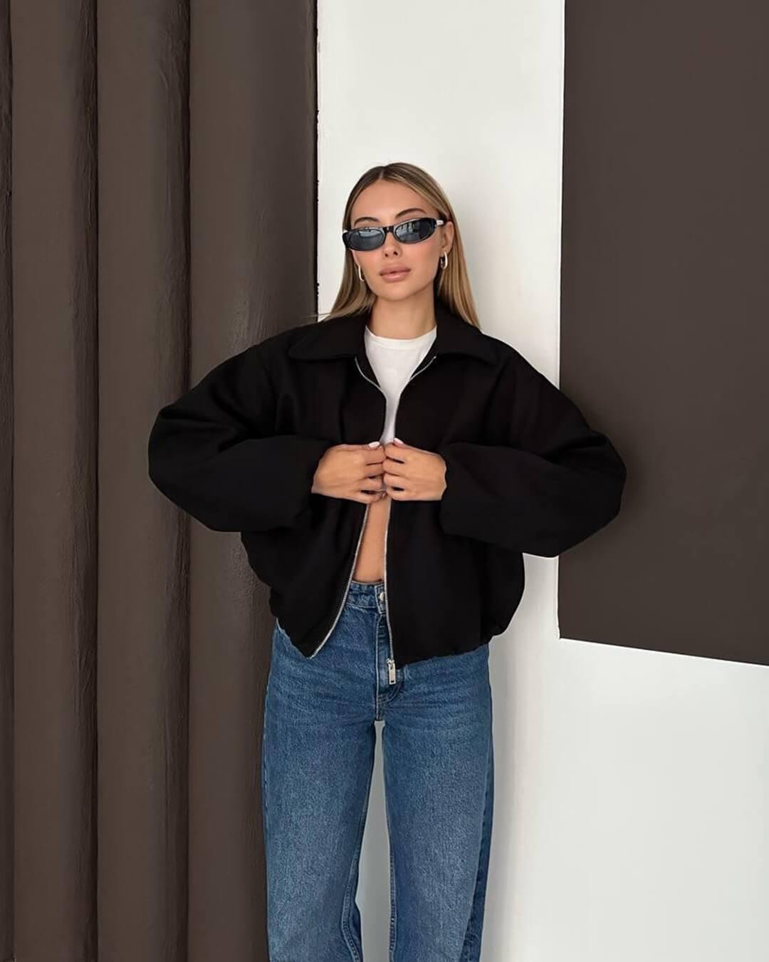 Seraphina Puffed Bomber Jacket