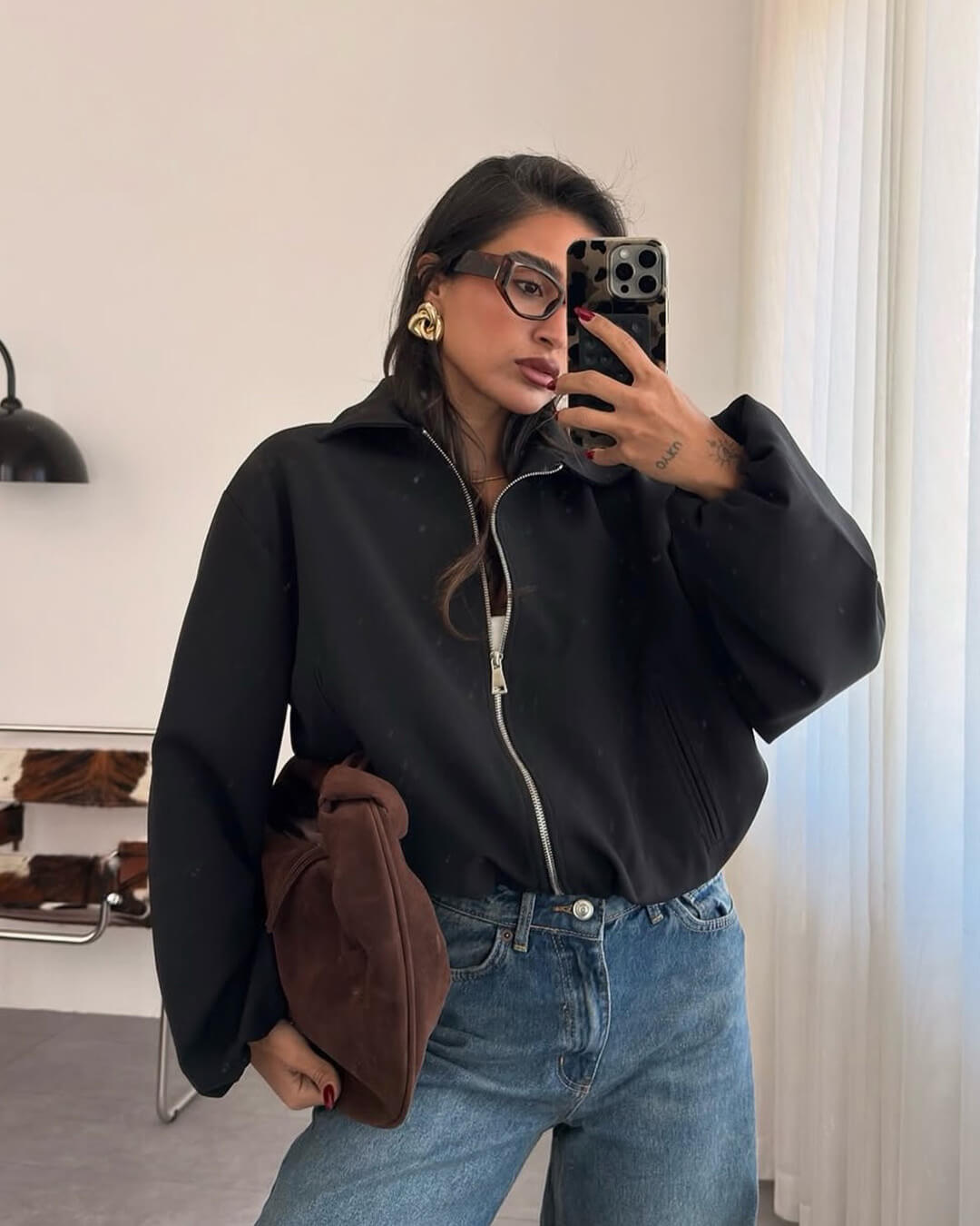 Seraphina Puffed Bomber Jacket