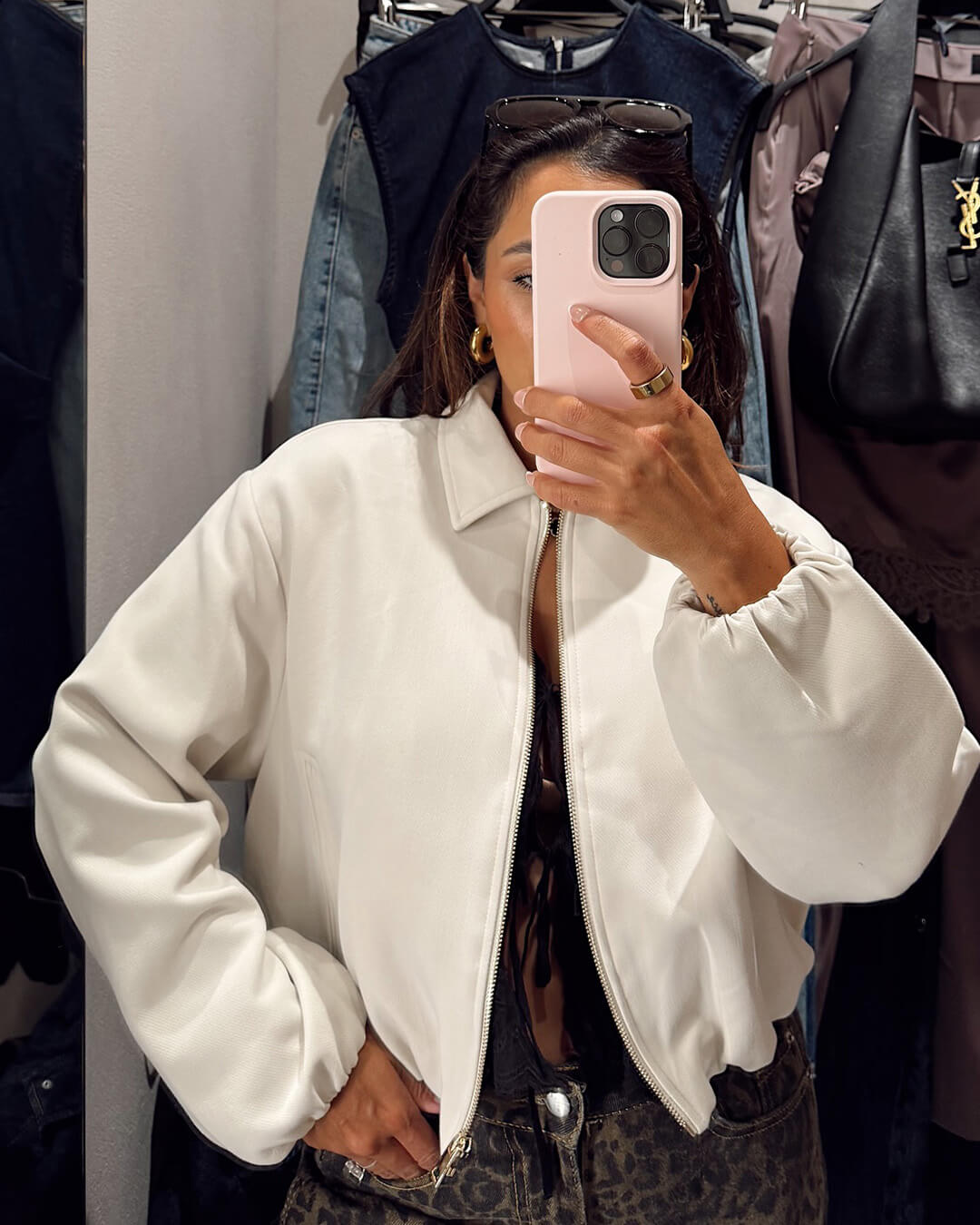 Seraphina Puffed Bomber Jacket