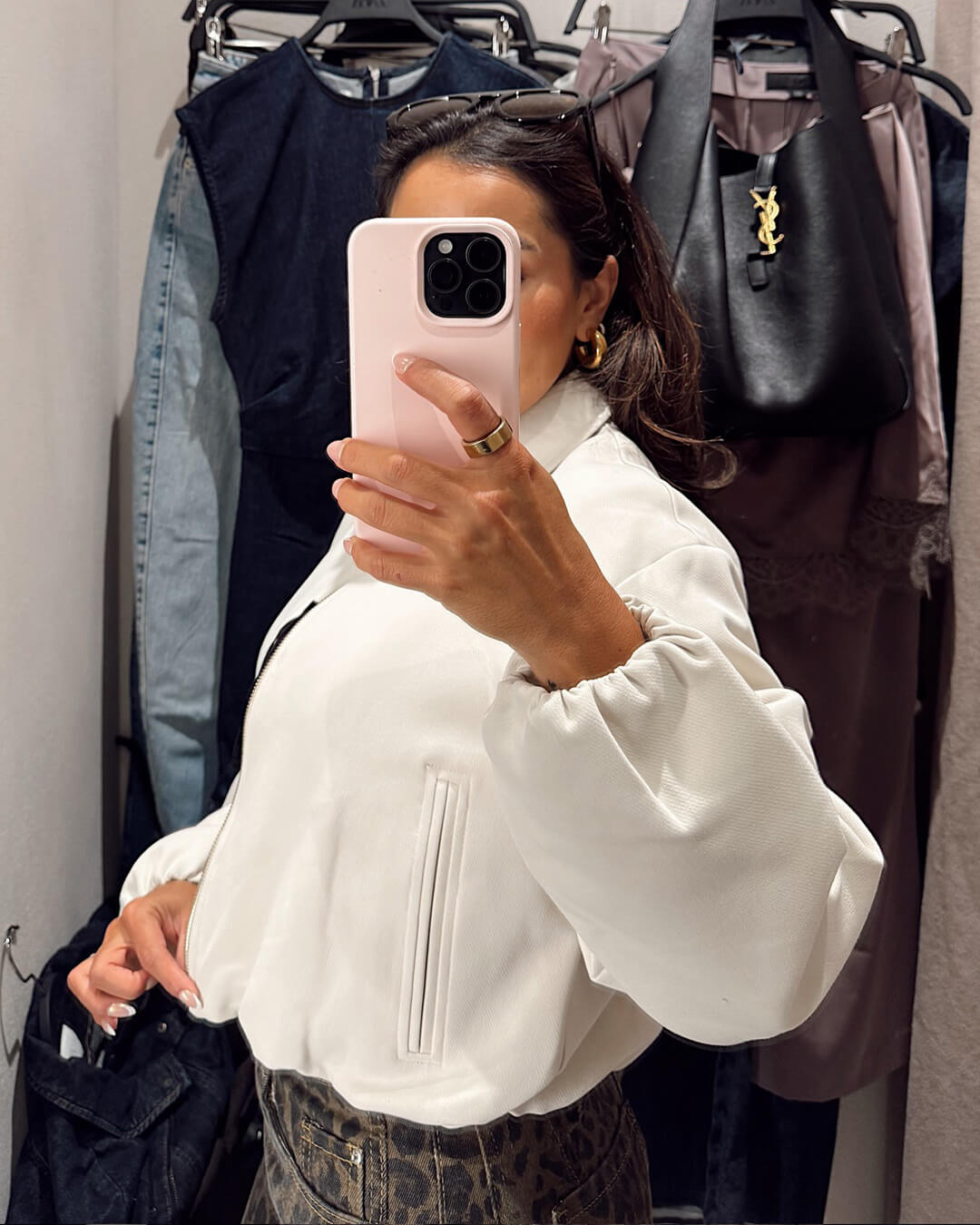 Seraphina Puffed Bomber Jacket