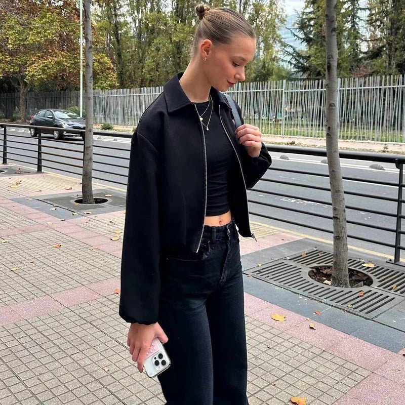 Seraphina Puffed Bomber Jacket